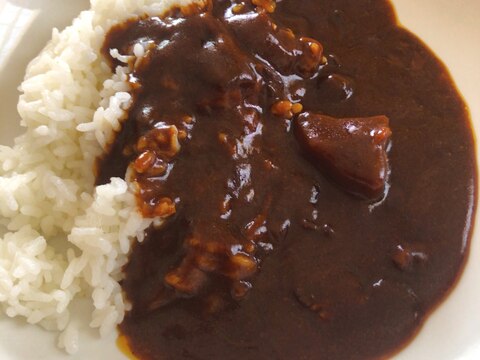 大人のワイン仕込みのカレーライス